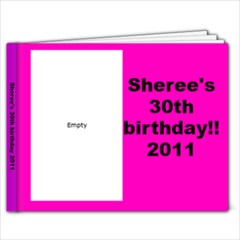 sheree 30th - 9x7 Photo Book (20 pages)