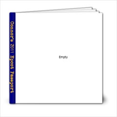 Connor s Passport - 6x6 Photo Book (20 pages)
