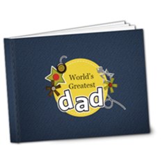 7x5 Deluxe Photo Book : World s Greatest Dad