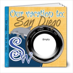 San Diego - 8x8 Photo Book (39 pages)