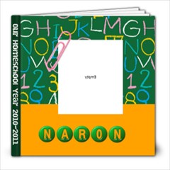 homeschool yearbook2010 - 8x8 Photo Book (30 pages)