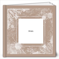 Coffee & Cream classic all occasion 60 page album 12 x 12 - 12x12 Photo Book (60 pages)