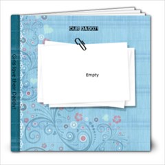 Girls Daddy - 8x8 Photo Book (20 pages)