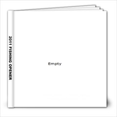 1011 OPENER FISHING OPENER  - 8x8 Photo Book (30 pages)