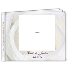 Wedding Guest Book - 9x7 Photo Book (20 pages)