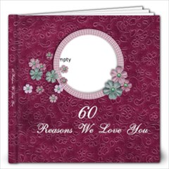 mums 60th 80 page - 12x12 Photo Book (80 pages)