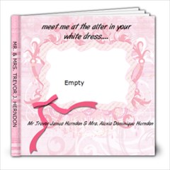alexis wedding book - 8x8 Photo Book (39 pages)
