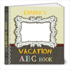 ABC book - 8x8 Photo Book (20 pages)