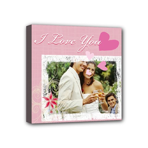 love - Mini Canvas 4 x 4 (Stretched) love - Mini Canvas 4 x 4 (Stretched)