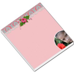 Small Memo Pads - Lace And Flower