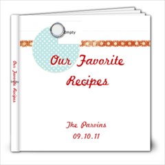 Cookbook 8x8 Updated - 8x8 Photo Book (20 pages)