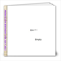 prina s 5th yr. birthday - 8x8 Photo Book (20 pages)
