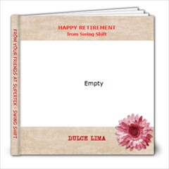 Dulce Lima Retirement - 8x8 Photo Book (20 pages)