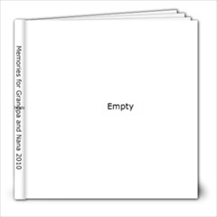 Grandpa and Nana 2010 - 8x8 Photo Book (20 pages)