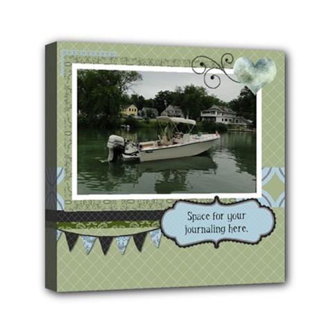 Summer Sophisticate 4 - 6x6 Stretched Canvas - Mini Canvas 6 x 6 (Stretched) Summer Sophisticate 4 - 6x6 Stretched Canvas - Mini Canvas 6 x 6 (Stretched)
