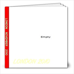 London 2010 - 8x8 Photo Book (20 pages)