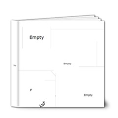 Flower Girl Pattern - 6x6 Deluxe Photo Book (20 pages)