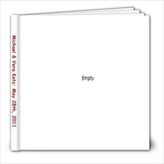 Vera & Mike wedding book: Gess Family - 8x8 Photo Book (20 pages)