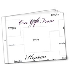 7x5 delux Our Gift From Heaven - 7x5 Deluxe Photo Book (20 pages) 7x5 delux Our Gift From Heaven - 7x5 Deluxe Photo Book (20 pages)