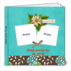 brody and carter 2011 - 8x8 Photo Book (30 pages)