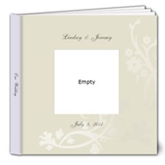 Lindsey Wedding Book  - 8x8 Deluxe Photo Book (20 pages)