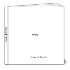 Howard-Collins Family Photo Album - 8x8 Photo Book (30 pages)