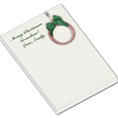 Christmas ornament- Large memo pad - Large Memo Pads Christmas ornament- Large memo pad - Large Memo Pads