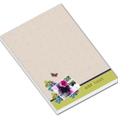 Large Memo Pads- Green and Violet Theme Large Memo Pads- Green and Violet Theme