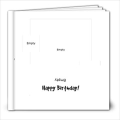 Twins  First Birthday - 8x8 Photo Book (20 pages)