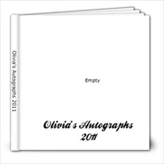 autograph2011 - 8x8 Photo Book (60 pages)