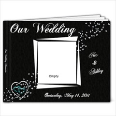 Rossiter Wedding - 9x7 Photo Book (20 pages)