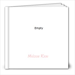 Melissa Senior Book  11 - 8x8 Photo Book (20 pages)