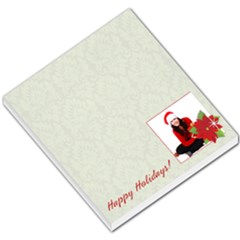 Christmas Poinsettia-small Memo Pad