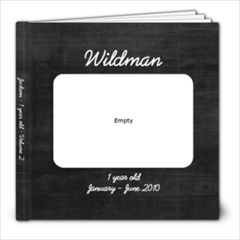 Jackson - Year 1 volume 2 - 8x8 Photo Book (39 pages)