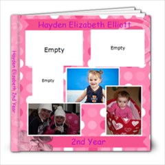 2nd year - 8x8 Photo Book (20 pages)