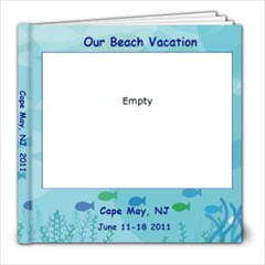 Cape May 2011 - 8x8 Photo Book (39 pages)
