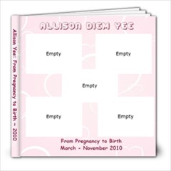 Allison Birth - 8x8 Photo Book (60 pages)