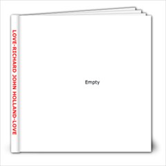 RICHARD JOHN HOLLAND - 8x8 Photo Book (100 pages)