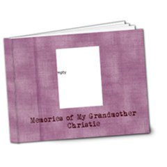 Grandma Christie - 7x5 Deluxe Photo Book (20 pages)