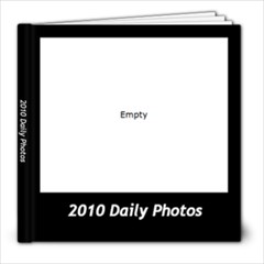 Project 365 2010 - 8x8 Photo Book (60 pages)