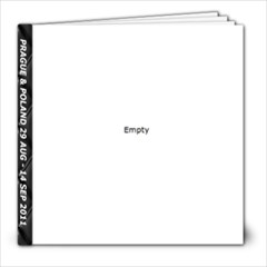 Prague  - 8x8 Photo Book (100 pages)