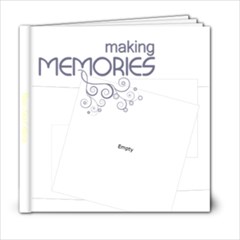 Serenity Blue 6x6 Photo Book - 6x6 Photo Book (20 pages)