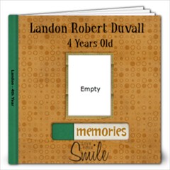 Landon final - 12x12 Photo Book (40 pages)