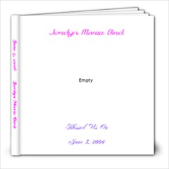 Jordyn Marie Bird - 8x8 Photo Book (20 pages)