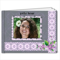 Delightful shades of Violet 9x7 Book (20 pages) - 9x7 Photo Book (20 pages) Delightful shades of Violet 9x7 Book (20 pages) - 9x7 Photo Book (20 pages)