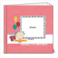 8x8 (20 pages): Happy Birthday - Girl - 8x8 Photo Book (20 pages) 8x8 (20 pages): Happy Birthday - Girl - 8x8 Photo Book (20 pages)