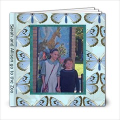 Sarah and Allison go to the Zoo - 6x6 Photo Book (20 pages) Sarah and Allison go to the Zoo - 6x6 Photo Book (20 pages)