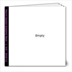 Mary - DA Book - L.5/6 - 8x8 Photo Book (20 pages)