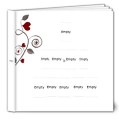 A Love Story 20 Page 8x8 Deluxe Photo Book