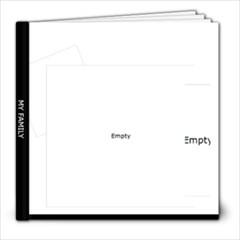 My Family Love 8x8 60 Page Photo Book - 8x8 Photo Book (60 pages)
